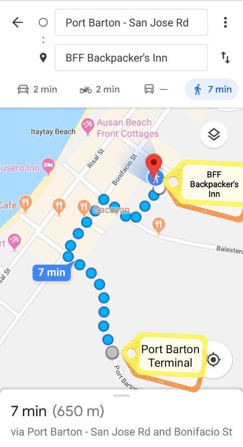 Bff Backpacker'S Inn San Vicente (Palawan) Exterior foto